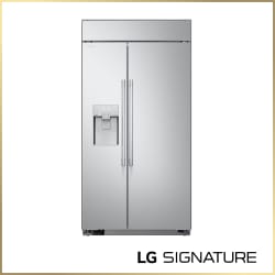 42 Inch Built-In Side by Side Refrigerator  - 42 Inch Built-In Side by Side Refrigerator view