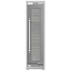 24 Inch Panel Ready Triple Zone Wine Column  - 24 inch Built-In Triple Zone Wine Column with 100 Bottle Capacity view