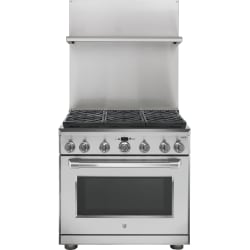 30" - 36" Adjustable Stainless Steel Backsplash - 30" - 36" Adjustable-Height Backsplash with Warming Shelf view