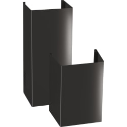 9 Foot Ceiling Duct Cover Kit: Fingerprint Resistant Black Stainless - 9 Foot Ceiling Duct Cover Kit view