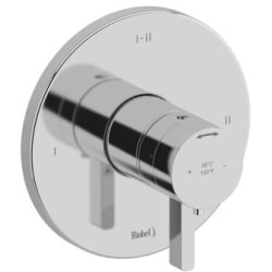 Single Lever Handle Thermostatic and Pressure Balance Trim  - Paradox™ Single Lever Handle Thermostatic and Pressure Balance Trim with 3 Functions in Chrome view