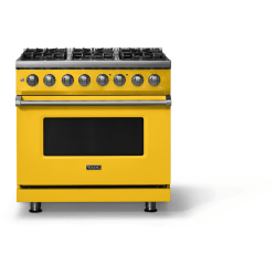 36 Inch Freestanding Dual Fuel Range  - 36"W. Dual Fuel Range; Six Burners view