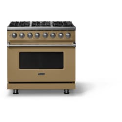 36 Inch Freestanding Dual Fuel Range  - 36"W. Dual Fuel Range; Six Burners view