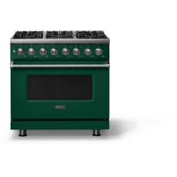 36 Inch Freestanding Dual Fuel Range  - 36"W. Dual Fuel Range; Six Burners view