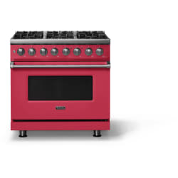 36 Inch Freestanding Dual Fuel Range  - 36"W. Dual Fuel Range; Six Burners view