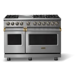 48 Inch Freestanding Dual Fuel Range  - 48"W. Dual Fuel Range; Six Burners with Griddle view