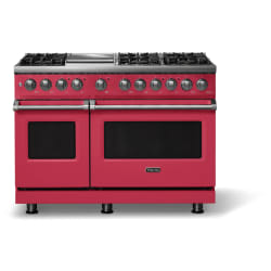 48 Inch Freestanding Dual Fuel Range  - 48"W. Dual Fuel Range; Six Burners with Griddle view