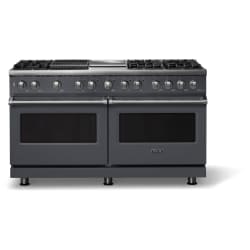 60 Inch Freestanding Dual Fuel Range  - 60"W. Dual Fuel Range; Six Burners with Griddle and Grill view