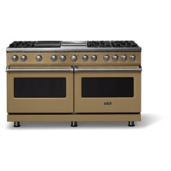 60 Inch Freestanding Dual Fuel Range  - 60"W. Dual Fuel Range; Six Burners with Griddle and Grill view