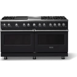 60 Inch Freestanding Dual Fuel Range  - 60"W. Dual Fuel Range; Six Burners with Griddle and Grill view