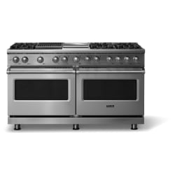 60 Inch Freestanding Dual Fuel Range  - 60"W. Dual Fuel Range; Six Burners with Griddle and Grill view