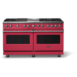 60 Inch Freestanding Dual Fuel Range  - 60"W. Dual Fuel Range; Six Burners with Griddle and Grill view
