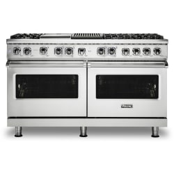 60 Inch Freestanding Professional Dual Fuel Range  - 5 Series 60" Dual Fuel Range in Front View view