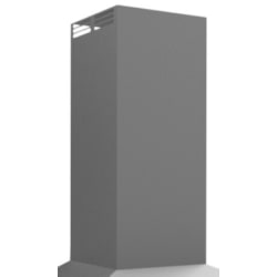 Duct Cover for PDAH7-K Hoods 8' Ceiling, Stainless Steel - Duct Cover for 8 Foot Ceilings view