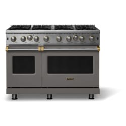48 Inch Freestanding Gas Range  - 48”W. Gas Range; Eight Burners view