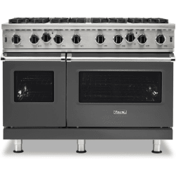 48 Inch Freestanding Gas Range - 48 Inch Freestanding Gas Range with 8 Open Burners in Front View view