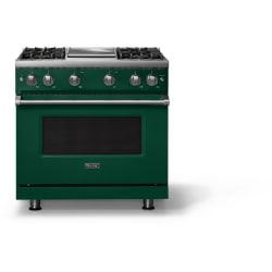 36 Inch Freestanding Gas Range  - 36 Inch Gas Range; Four Burners with Griddle view