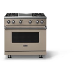 36 Inch Freestanding Gas Range  - 36 Inch Gas Range; Four Burners with Griddle view