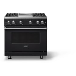 36 Inch Freestanding Gas Range  - 36 Inch Gas Range; Four Burners with Griddle view