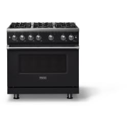 36 Inch Freestanding Gas Range  - 36 Inch Gas Range; Six Burners view