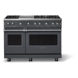 48 Inch Freestanding Gas Range  - 48-inch Gas Range; Six Burners with Griddle view