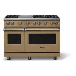 48 Inch Freestanding Gas Range  - 48-inch Gas Range; Six Burners with Griddle view