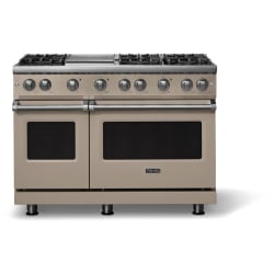 48 Inch Freestanding Gas Range  - 48-inch Gas Range; Six Burners with Griddle view
