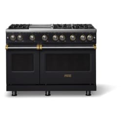 48 Inch Freestanding Gas Range  - 48-inch Gas Range; Six Burners with Griddle view