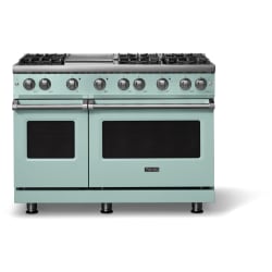 48 Inch Freestanding Gas Range  - 48-inch Gas Range; Six Burners with Griddle view