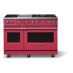 48 Inch Freestanding Gas Range  - 48-inch Gas Range; Six Burners with Griddle view