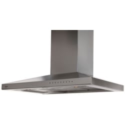 42 Inch Island Chimney Range Hood  - Cooktop Island Hood view