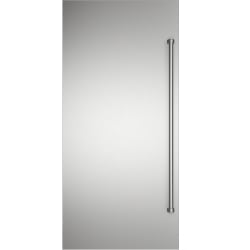 36 Inch Integrated Column Door Panel Kit  - Stainless Steel Panel - Left Hinge view