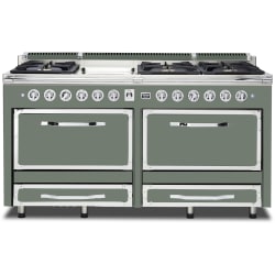 66 Inch Freestanding Dual Fuel Range  - 66 Inch Tuscany Dual Fuel Range with Griddle view