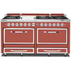 66 Inch Freestanding Dual Fuel Range  - 66 Inch Tuscany Dual Fuel Range with Griddle view