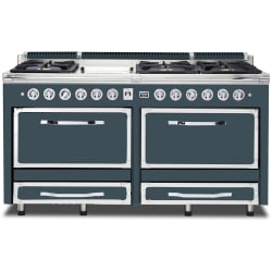 66 Inch Freestanding Dual Fuel Range  - 66 Inch Tuscany Dual Fuel Range with Griddle view