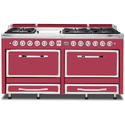 66 Inch Freestanding Dual Fuel Range  - 66 Inch Tuscany Dual Fuel Range with Griddle view