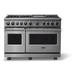 48 Inch Freestanding Dual Fuel Range  - 48 In. Stainless Steel Liquid Propane Dual Fuel Range With Griddle view