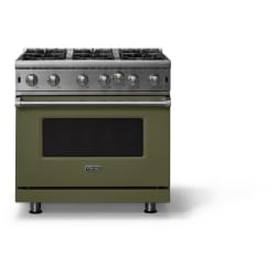 36 Inch Gas Range  - 36 Inch Gas Range with 6 Open Burners view