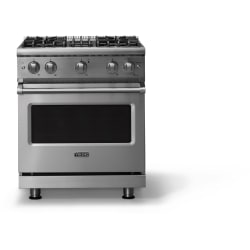 30 Inch Freestanding Gas Range  - 30 Inch Gas Range with Four Burners view