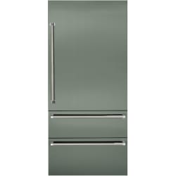 36 Inch Integrated Bottom-Freezer Refrigerator Door Panel Kit: Eucalyptus, Right Hinge - 36 Inch Integrated Bottom-Freezer Refrigerator Door Panel Kit view