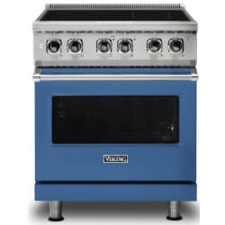 30 Inch Freestanding Professional Electric Range  - Blue Range view