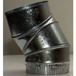 6 Inch Adjustable Elbow - Front View view