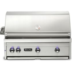 36 Inch Built In Grill - Front View view