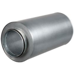 Duct Silencer Accessory For 10 Inch Duct Systems - Front View view