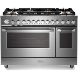 48 Inch Freestanding Gas Range  - 48 Inch Freestanding Gas Range with 6 Sealed Brass Burners view