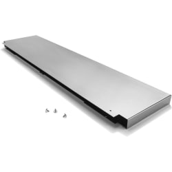 Range Backsplash - for 30" Range or Cooktop, Size: 30" W x 9" H in Stainless Steel - W10115773 Image view