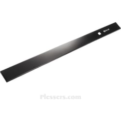 30 Inch Range Downdraft Vent Top Trim in Black, fits JXD7030YS - W10387676 Black Top Trim view