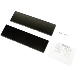 Wall Hood Chimney Extension Kit for 36 Inch Hood into 48 Inch Opening in Stainless Steel - Extension Panel / Filler Kit for Range Hood view