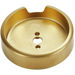 Range Brass Knob Bezel, Griddle - Range Brass Knob Bezel, Griddle view