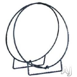 36 Inch Black Log Hoop - Feature View view